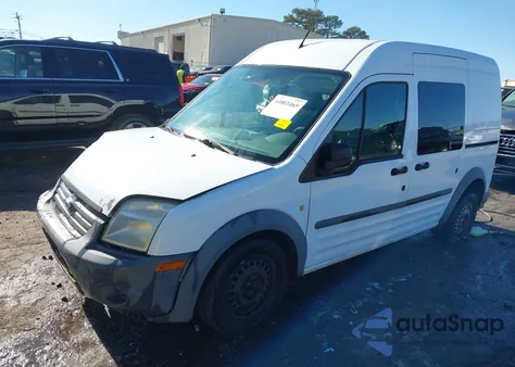 2012 Ford Transit Connect Xl z USA, uszkodzony, nr VIN NM0LS6AN2CT114246